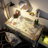 1380610 Wind table cloth home tea table cloth cotton linen rectangular simple table cloth table mat