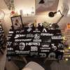 1380610 Wind table cloth home tea table cloth cotton linen rectangular simple table cloth table mat
