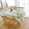 1380560 Wind table cloth home tea table cloth cotton linen rectangular simple table cloth table mat