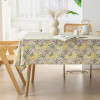 Flower Printed Home Kitchen Dining Room Table Cloths Pastoral Rectangular Linen Cotton Cloth Tablecloth