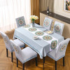 187003 Wind table cloth home tea table cloth cotton linen rectangular simple table cloth table mat
