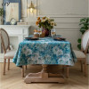 Cotton Linen Bohemian Geometric Table Cloth European Colorful Rectangular Tablecloth for Dining Banquet Party Decoration