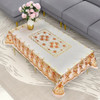 1380579 Wind table cloth home tea table cloth cotton linen rectangular simple table cloth table mat