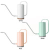 1000ml Plant Watering Can Stainless Steel Curved Mouth Watering Can Household Removable Nozzle Multi-function Bonsai Garden Tool