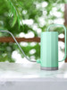 1000ml Plant Watering Can Stainless Steel Curved Mouth Watering Can Household Removable Nozzle Multi-function Bonsai Garden Tool