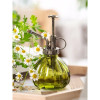 New Embossed Glass Air Pressure Gardening Special Retro Small Can Disinfection Watering Bottle Household Glass Spray Bottle