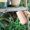 1000ml Curved Mouth Watering Can Stainless Steel Curved Mouth Flowers Watering Can Household Multi-function for Bonsai Succulent