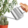 Metal Indoor Watering Can Decorative Long Spout Watering Cans 900ml Retro European Sprinkler Can For House Plants Bonsai Outdoor