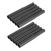 10pcs Black Golf Club Carbon Fiber Extension Rods Kit Butt Extender