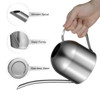 Stainless Steel Watering Can 1000ml Metal Watering Pot with Long Spout for Indoor Garden Plants Succulents Nutrition & supplies
