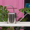 European Gardening Watering Cans with Handle Stainless Steel Household Shower Pot Gold Small Watering Flower Tool 1500ml