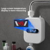 3500W 220V Mini Water Heater Overheating Protection Portable Water Heater Outdoor Tankless Gas Water Heaters for Stables Cabins