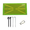 Golf Training Mat For Swing Detection Batting Ball Trace Detection Mat