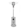 Standing Patio Heater Gas Heater For Indoor Outdoor Home Garden Stainless Steel 1300W Temperature Adjustable