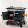 Indoor Firewood Heating Stove Outdoor Patio Heaters Home Firewood Coal Dual-purpose Roasting Stove Multi-function Oven Stove