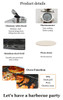 Outdoor Stainless Steel Gas Oven, Pizza Oven, Hot-Selling Courtyard Barbecue Oven, Factory Direct Exporting Quality Oven
