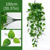 Simulated Green Plant Wall Hanging Vine Hanging Basket Plant Wedding Church Home Decoration Wall Indoor Outdoor Decorate