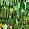 Artificial Green Plant 85cm Tactile Fern Wedding Party Lintel Ceiling Wall Hanging Display Window Outdoor Garden Decoration