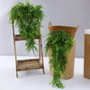 1 Pc Fern Artificial Plants Hanging Plants Artificial Green Plant Plastic Plants for Outdoor Balcony Pot Wedding Garden Decor