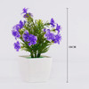 Artificial Bonsai Green Fake Small Cherry Blossom Potted Plant For Outdoor Indoor Home Bedroom Garden Decoration supplies