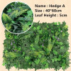 Artificial Plant Wall Hedge Lawn Boxwood Hedge Artificial Lawn Garden Backyard Home Decor Simulation Grass Turf Rug Lawn Outdoor
