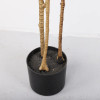 150cm 180cm Artificial Chinese Toon Tree Plastic Yellow Green Large Artificial Plant for Indoor Outdoor Garden Home Decoration