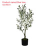 180cm/210cm Large Artificial Olive Tree with olives Faux green plant potted for Home Garden Office Indoor Outdoor Decoration