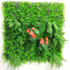 Artificial Plants Wall,Faux Plastic Grass,Indoor and Outdoor, Home Decoration, Simulation Lawn, Balcony Ornaments, 100x100cm