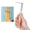 1 Pcs Stainless Steel Bee Hive Cleaner Honey Shovel Uncapping Scraper Frame Cleaning Tool with Wood Handle Beekeeping Supplies