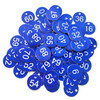 1-100 Numbered Sign Labels with Hole Round Beehive Tags Livestock Markers Board Tag Beekeeping Supplies