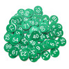 1-100 Numbered Sign Labels with Hole Round Beehive Tags Livestock Markers Board Tag Beekeeping Supplies