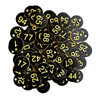 1-100 Numbered Sign Labels with Hole Round Beehive Tags Livestock Markers Board Tag Beekeeping Supplies