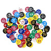 1-100 Numbered Sign Labels with Hole Round Beehive Tags Livestock Markers Board Tag Beekeeping Supplies