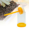 Beekeeping Plunger Queen Bee Labeled Bottle Catcher Tool Mark Beekeeper Supplies with Soft Plunger Bee Marker Tools