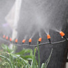 30/50M Ball Valve Timer Automatic Misting Waterng Kit 1/4'' Hose Adjustable Spray Nozzle Greenhouse Cooling Irrigation Equipment