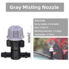 Smart Garden Misting Nozzle Watering System 1/4”Hose Adjustable Dropper Kit Automatic Irrigation Equipment Gardening Accesorries