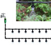 5M/10M Fog Nozzles Irrigation Kit Garden Hose Automatic Misting Plant Watering System Portable Adjustable Greenhouse Equipment