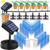 Garden Mini Solar Timer Watering System Solar Powered Automatic Irrigation Kit for Balcony Potted Plants Drip Equipment Fittings