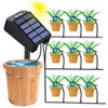 Garden Mini Solar Timer Watering System Solar Powered Automatic Irrigation Kit for Balcony Potted Plants Drip Equipment Fittings