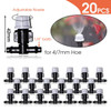 30-50M Smart Garden Watering System Adjustable Dropper Misting Cooling Nozzles Fitting Greenhouse Automatic Irrigation Equipment