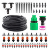 Drip Irrigation Kit 100ft Garden Irrigation System Kit Patio Misting Plant Watering System Lawn Automatic Irrigation Equipment