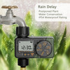 Diivoo-Sprinkler Water Timer with Timed and Cyclical Irrigation, Automatic Irrigation Equipment with Rain Delay and Manual Water