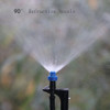 60W Self-Priming Pump Watering System 90/180/360 Degree Refraction Nozzle Automatic Irrigation Equipment for Garden Plants Drip