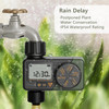 Diivoo-Automatic Irrigation Equipment, Water Timer for Garden Hose, Programmable Water Timer with Rain Delay and Manual Watering