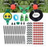 With Lcd Display Drip Irrigation System Watering Cycle Automatic Irrigation Equipment Rotating Switch Control Timing Dripper Set