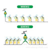 With Lcd Display Drip Irrigation System Watering Cycle Automatic Irrigation Equipment Rotating Switch Control Timing Dripper Set