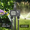 Eshico M06-UN 2-Outlet Dial & Button Water Timer Automatic Timed Irrigation System Outdoor Home Garden Lawn Greenhouse Supplies