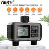 Yieryi Sprinkler Timer Smart Dual Water Timer Garden Farm Irrigation Controller Programmable Irrigation Timed Watering Valve