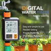 Automatic Digital Electronic Water Timer System Garden Irrigation Watering Timer Controller EU Plug, US Plug