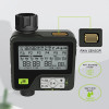 Eshico Garden Tools Irrigation System Adjustable Convenient Install Waterproof Design Large LCD Display Digital Watering Timer